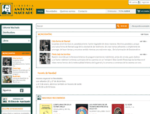 Tablet Screenshot of machadolibros.com